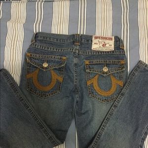 Men’s true religion boot cut jean (32*33)